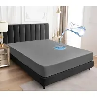 Markenlos Matratzenauflage wasserdicht mit elastischem Rand und tiefem Bezug 30 cm