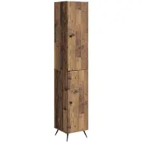 Syfax Schrankset 2 pcs Altholz Holzwerkstoff