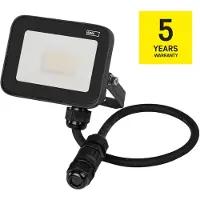 Emos LED Strahler Profi 10W, wasserdichtes und stoßfestes Alu Flutlicht für Innen und Außen, 1100lm, Neutralweiß 4000K, ZS2612