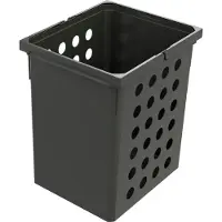 Vauth-Sagel Vauth Sagel Wäschesammler 21l Wash - praktischer Wäschekorb schmal mit optimaler Luftzirkulation, Wäschekorb Plastik, 39 Liter Lava