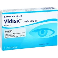 EurimPharm Arzneimittel GmbH Vidisic 2 Mg/g Augengel 3X10 g