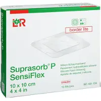 Lohmann & Rauscher GmbH & Co. KG Suprasorb P Sensiflex Border Lite 10x10cm 10 St
