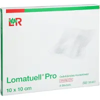 Adequapharm GmbH Lomatuell Pro 10x10 Cm Steril 8 St