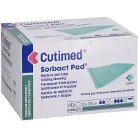B2B Medical GmbH Cutimed Sorbact Pad Kompressen 10x10 Cm 40 St