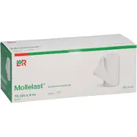 ToValCare GmbH - Medical Mollelast Binden 10 Cmx4 M Weiß 20 St