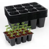 OEM Mini-Propagator-Set für 120 Zellen - Idealer Starter für Garten und Kindergarten - 220 g - Pflanzengroßzüchter - Miniatur - Kinderfreundlich