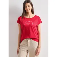 Street One T-Shirt aus softem Materialmix