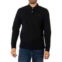 Gant Reg Contrast Rugger Langarm-polo
