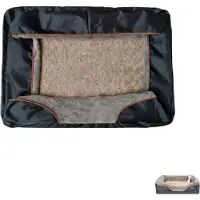 Famanu Hundebetthülle für viscoelastische Matratzen – Abnehmbar und waschbar für Hundebetten 119 x 84 cm – Strapazierfähig und weich