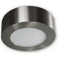 C-Light 6 W - LED Aufbauleuchte 230 V rund - alu gebürstet