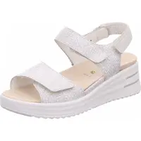 Waldlaufer h-dina Damen Sandalette in Grau, Größe 6.5