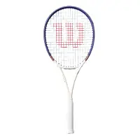 Wilson - Roland-Garros Triumph Tennisschläger mit Besaitung - Grand Slam Design mit Double Hole und Spin