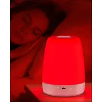 Dopwii LED Nachtlicht für Kinder & Erwachsene, Rotlicht & Warmweiß, 3 Helligkeitsstufen, Touch Steuerung, USB wiederaufladbar