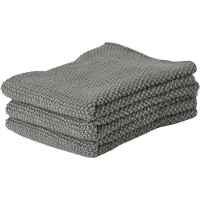 Zone Denmark Geschirrhandtuch Grey Green (3er-Set)