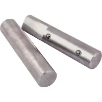 Pinie Lubná, spol. s r.o. Hobelbankhaken aus Aluminium - 2 Stück - Ø 30 x 200 mm