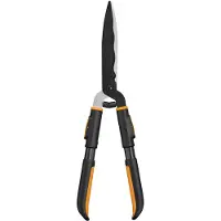 Fiskars OneClick-Heckenschere mit gewellter Klinge