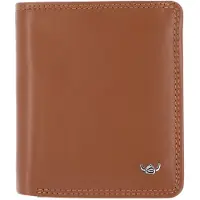 Golden Head Leder Geldbörse Polo RFID Protect Kombischeintasche 1119 Cognac braun