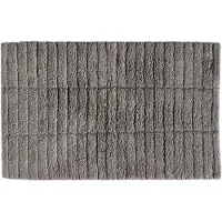 Zone Badematte Tiles Gull Grey-50 x 80 cm