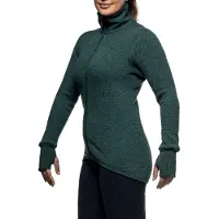 Woolpower Jacke Full Zip Jacket 400 Forest Green-M