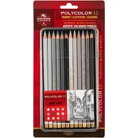 Koh-I-Noor Satz Buntstifte Greys 12 Stck