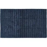Zone Denmark Badematte Tiles Dark Blue-50 x 80 cm