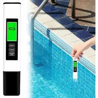 FriSprite Wassertester 3 in 1 TDS EC und Temperatur, digitales Messgerät mit Schnellanzeige für Zuhause, Aquarium und Wasserfilter