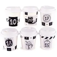 Ingo Steyer GmbH & Co. KG Adventskalender zum Befüllen "B/W Cup"