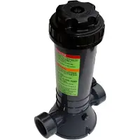SPIRATO Chlordosierer 1,9 kg Inline Dosierschleuse für Pool Chlor und Brom Tabs 20g 200g
