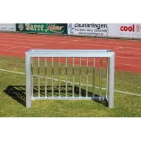 SportTor Aluminium Minitor - vollverschweißt mit geschlossenem Hinterbau - unzerstörbar 2.4 x 1.6m