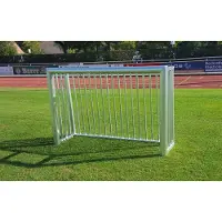 SportTor Minitrainingstor Professional - vollverschweißt mit geschlossenem Hinterbau - unzerstörbar 2.4 x 1.6m