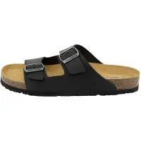 Piece of Mind Comfort Pantoletten Ergonomisches Fußbett, Rutschhemmende stabile Sohle, Weiches Leder und hoher Komfort