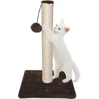 Famanu Kratzbaum Braun - r Katzenbaum mit mehreren Ebenen