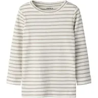 Name It Mini Langarmshirt "NMNBANI LS XSL TOP NOOS" Ringel-Look in toller Rippen-Qualität