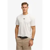 Superdry für Herren. M1012366A Micro Logo T-shirt weiß (XXL), Lässig, Baumwolle, Kurzarm