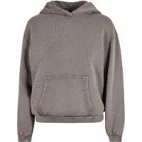 Build Your Brand Acid Washed Oversize Kapuzenpullover