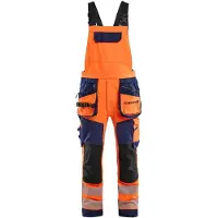 Blakläder 4d-Stretch-Latzhose mit hoher Sichtbarkeit