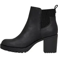 ONLY Damen Barbara Stiefeletten mit Absatz in Schwarz