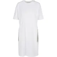 Build Your Brand Ladies' Organic Oversized Slit Tee Dress