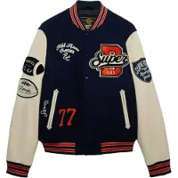 Superdry College Patched Varsity Jacke