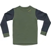 Devold Expedition Merino Thermo-Unterhemd Kid, Night/Forest, 8 Jahre