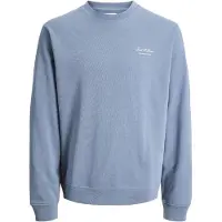 Jack & Jones Sweatshirt - JjearChive - Grafik - Blue Mirage - - 16 Jahre (176) - Sweatshirts