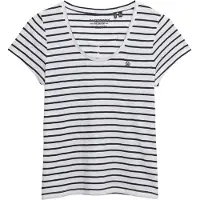 Superdry Studios Scoop Neck Shirt Damen 36