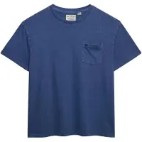 Superdry Cotton Classic Linen Pocket Kurzarm-t-shirt