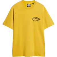 Superdry für Herren. M1012130A Neo Trad Tattoo T-shirt gelb (M), Lässig, Baumwolle, Kurzarm