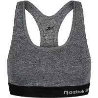 Reebok Damen Simone Performance Sports BH Graumeliert