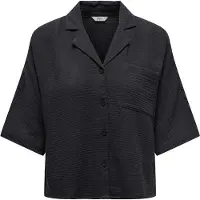ONLY Hemd Thyra 15267839 Schwarz Regular Fit
