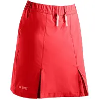 Maier Sports Skort "Fortunit Shortin W", Damen, Gr. 46, rot (feuerrot), 100% Polyester, Röcke Skort, atmungsaktiver Damen Rock mit integrierter Short, Regular Fit