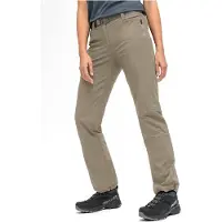 Maier Sports Outdoorhose "Lulaka Winter", Damen, Gr. 26, Kurzgrößen, beige (dunkelbeige), 90% Polyamid, 10% Elasthan, Hosen Outdoorhose, Damen Winter Wanderhose, Funktionshose mit Netzinnenfutter