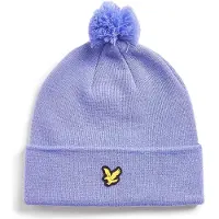 Lyle & Scott Golf Beanie aus Merinowollmischung - Blau