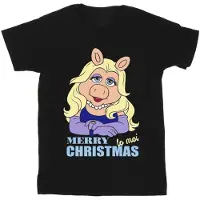 Li-cense Muppets Miss Piggy Queen of Holidays TShirt